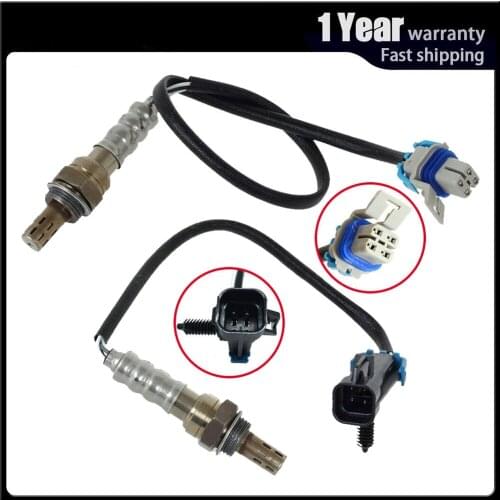 2pcs O2 Oxygen Sensor Upstream Downstream For Buick LeSabre Regal Lucerne Chevrolet Impala Pontiac Grand Prix 3.8L Auto Parts