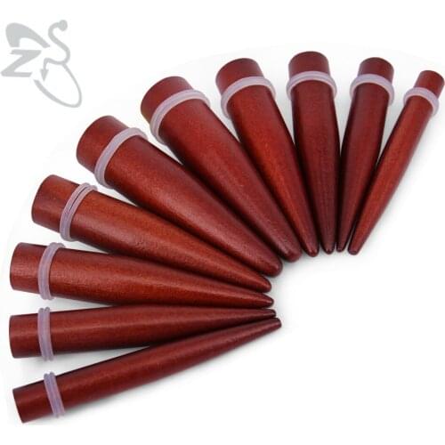 8-16mm Wood Ear Taper Plug Piercings Flesh For Men Women Ear Tunnel Expander Stretcher Piercing Earring Ear Gauges Body Jewelry