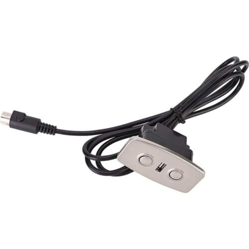 Electric Recliner Square Switch with USB 5V 2A Port 2 Button Hand Remote for Electric Recliners and Lift Chairs