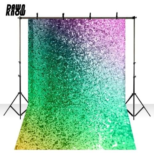 DAWNKNOW Colorful Texture Brilliant Photography Background Wedding Photocall Shimmer Backdrops Children Photo Studio lv1402