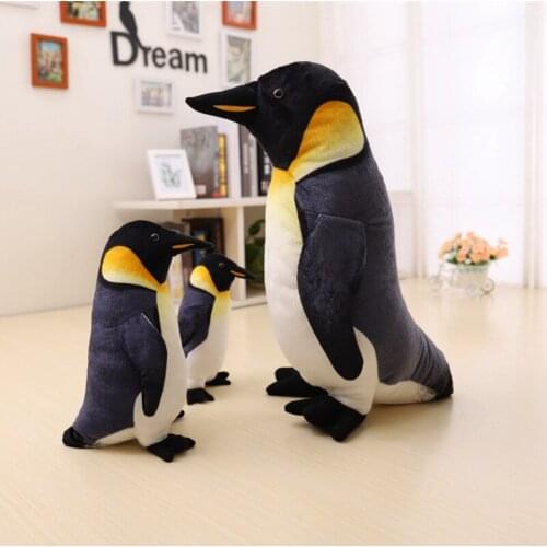 25-55CM Simulation High Quality Cute Penguin Plush Toy Real Life Stuffed Dolls Best Gift Toy For Kids