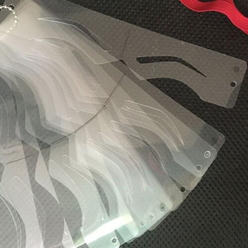 Hotselling 12 Pairs Eyebrow Stencil Makeup Template Eyebrow Grooming Shaping Stencil Kit DIY Eyebrow Template