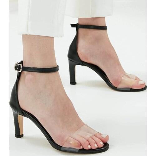 Mio Gusto Brand LESLIE, Black / Skin / White Colors, 6Cm Heel-height, quality Sexy Women 's Pumps Shoes