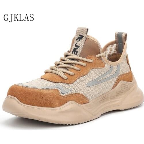 Indestructible Ryder Shoes Men and Women Steel Toe Cap Work Safety Shoes Puncture-Proof Protective Boots Lightweight Sneakers