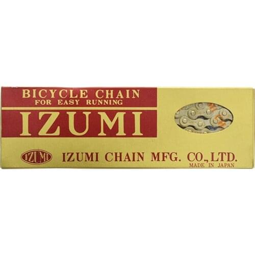 2020NEW ARRIVAL JAPAN IZUMI TRACK SINGLE SPEED CHIAN/FIX GEAR SPEED CHIAN GOLDEN COLOR CHAIN