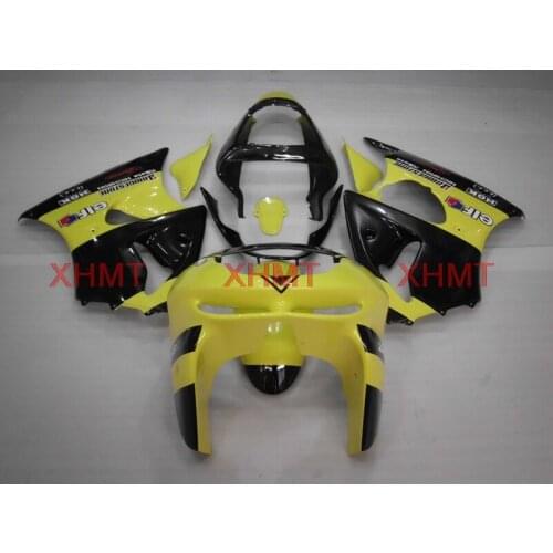 For Kawasaki Zx6r 1998 - 1999 Plastic Fairings for Kawasaki Zx6r 1999 Plastic Fairings 636 Zx-6r 1998 Yellow Black Bodywork