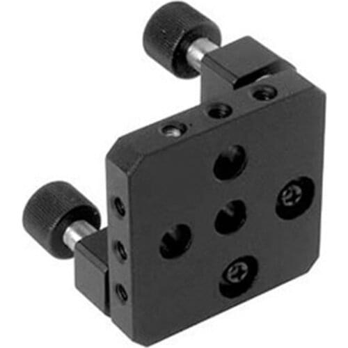 Precision manual tilting table (two-axis) PQ220-5L, two-dimensional pitch +-5 degree adjustment, fine-tuning thread drive