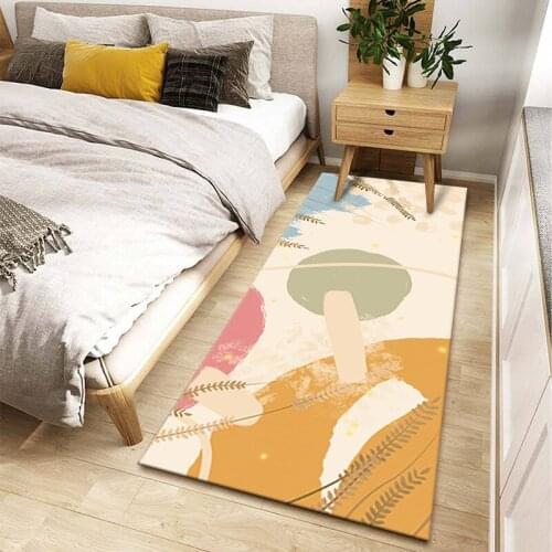 Simple Cashmere Living Room Carpet Light Luxury Bedroom Coffee Table Floor Rug Nordic Bedside Blanket Home Door Anti-Slip Mat