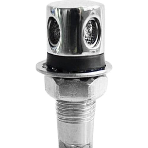 90 Degree Fuel Gas Tank Vent Flush Mount Stainless Steel For 16mm Hose