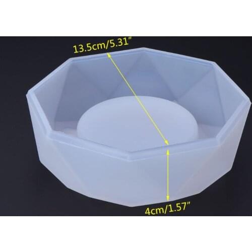 Silicone Mold Craft Ashtray Epoxy Resin Plaster Cement DIY Jewelry Making Cake Dried Flower Resin Decorative DIY Hand Crafts