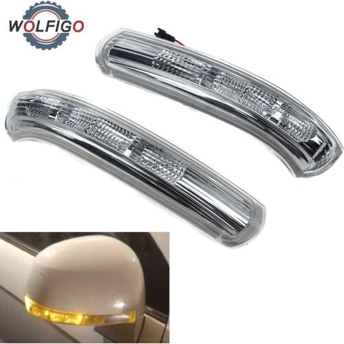Rearview Mirror LED Turn Signal Blink Repeater Light Lamp For Chevrolet Captiva 2007-2016 94544844 93743579 94544843 93743578