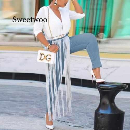 Женские зауженные джинсы SWEETWOO China At AliExpress