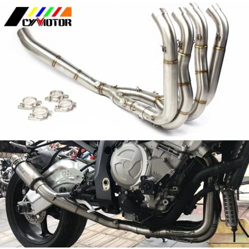 Motorcycle Full Exhaust System Slip-On Pipe Tube ForBMW S1000RR S1000 RR 2010 2011 2012 2013 2014 2015 2016 2017 2018
