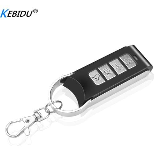 Universal remote remote control wireless radio frequency 4 channel copy keychain suitable for garage door electric door opening