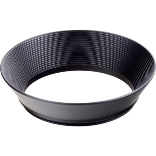 Screw-in Mount 43mm 43 mm Metal Wide Angle Lens Hood for Digital camera