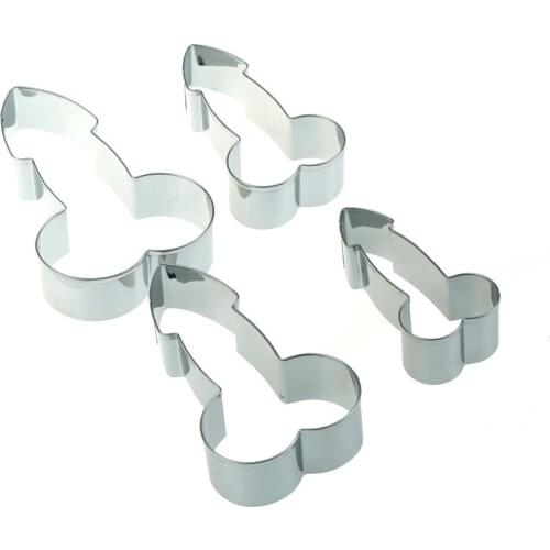 1 Pc Stainless Steel Penis Shape Cookie Cutter Fondant Cake Decorative Kitchen Biscuit Baking Mold Tool