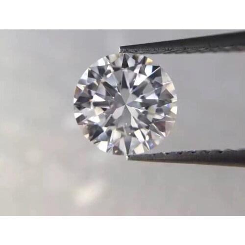 10mm 4ct Round Brilliant Cut moissanite EF color Loose moissanite VVS1 Grade Ring Jewelry Making Stone earrings material