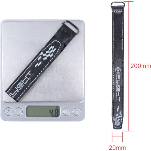 5PCS IFlight Microfiber PU Leather Black Battery Straps 20x250mm 20x200mm 15x250mm 15x200mm 10x130mm 10x100mm 10x150mm 15x180mm