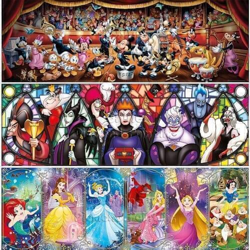 Diamond Painting Square Round Disney Cartoon Villain Princess Mickey 5D DIY Art Gift Embroidery Cross Stitch Mosaic Home Decor