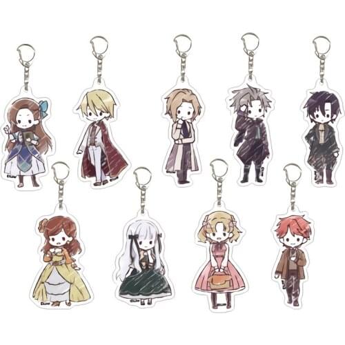 Anime My Next Life as a Villainess: All Routes Lead to Doom! Catarina Claes Acrylic Keychain Pendant Bag Charm Q Version Gift