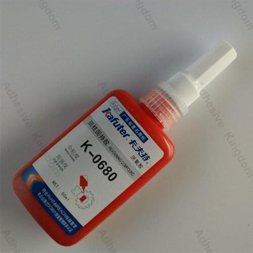 2pcs Kafuter 50ml K-0680 cylinder anaerobic metal retaining compound motor gearboxes special adhesive green