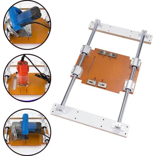 For 4inch Optical Axis Saw Electricity Circular Saw Edge Guide Cutting Wood Board Gypsum Board Trimming Cutting Woodworking Tool