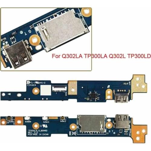 For Asus Q302L Q302LA TP300LA TP300LD TP300L Power Button USB SD IO Board 60NB05Y0-IO2010 60NB05Y0-IO1070