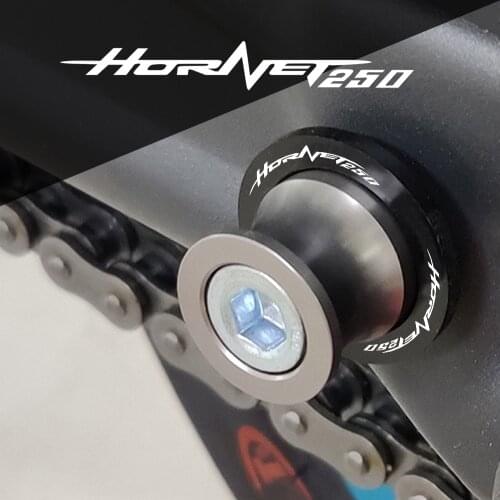 For HONDA 250 HORNET 2001 2002 2003 2004 2005 2006 2007 2008 2009 Motorcycle Accessories 8MM Swingarm Spools Slider Stand Screws