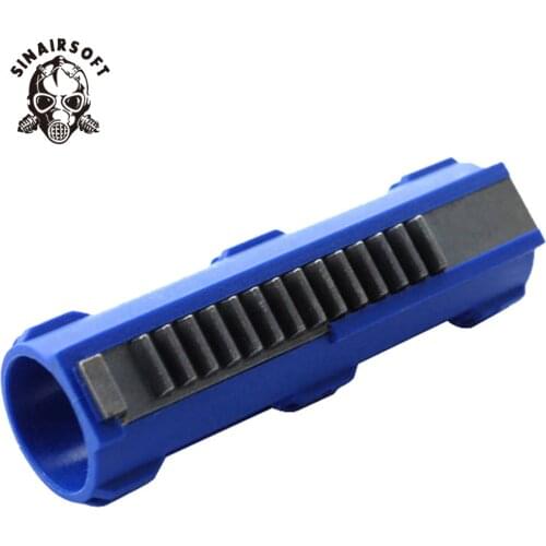 Hot Sale Blue Fibre Reinforced Full Steel 14 Teeth Piston For M4 AK G36 MP5 Gearbox Ver. 2/3 AEG Paintball hunting Accessories