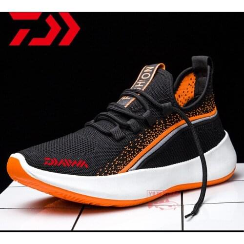 Daiwa Fishing Shoes Men Outdoor Sports Travel Breathable Non-slip Sneakers Cycling Hiking Mountaineering Shoes New Fishing Shoes