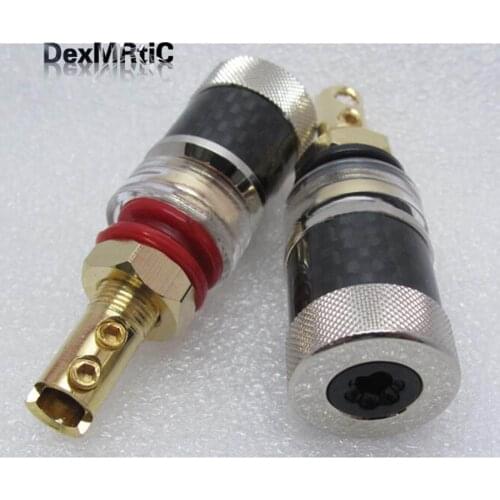 1pcs Copper Banana connector high quality Banana plug sockets Binding Post