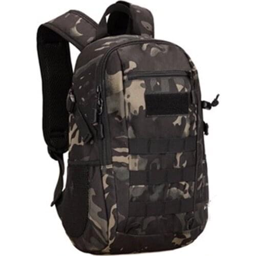 Mini 12L Tactical MOLLE Backpack Kids Children School Bag Nylon Waterproof outdoor Hunting Combat Military Camouflage Rucksack
