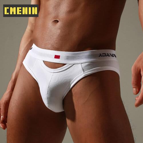 2021 New Cotton Sexy Gay Men Underwear Bikini Men Briefs LOGO Soft Mens Briefs Underwear Shorts Mens Panties BS3517
