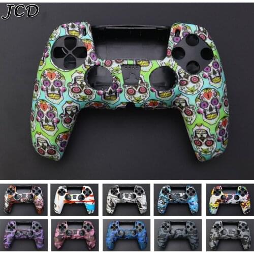 JCD For PS5 Soft Silicone Gel Rubber Case Cover For SONY PS5 Controller Protection Case For PS5 Accessories
