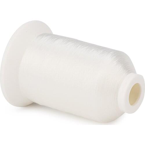 Simthread Transparent invisible thread size .004 Clear White Black Monofilament Sewing Thread 1500 Yards mini-king Spools