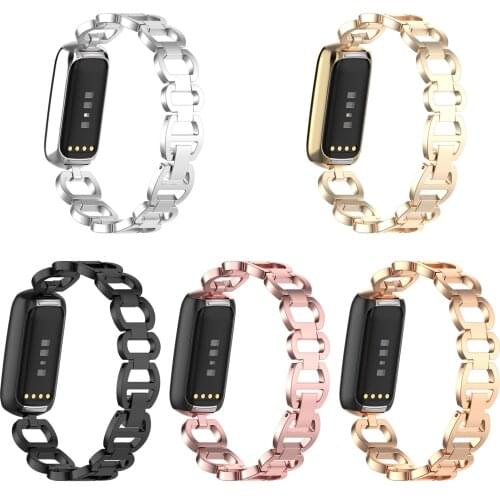 For Fitbit Luxe Watchband Bracelet Luxury Wrist Strap Smart Band Metal Replacement Watch Strap For Fitbit luxe Special Edition