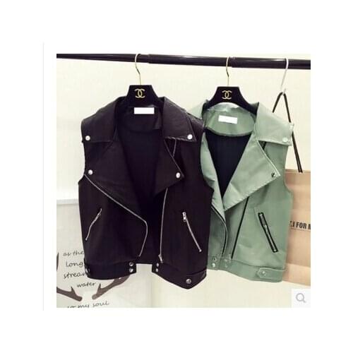 Женские кожаные жилеты Xiangyihui China At AliExpress