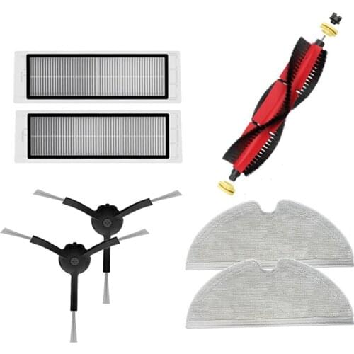 Spare Components for Roborock All Series S5 S50 S55 S60 S65 MAX V Pure E20 E30 E25 Robotic Vacuum Cleaner Part Brush Filter Mop