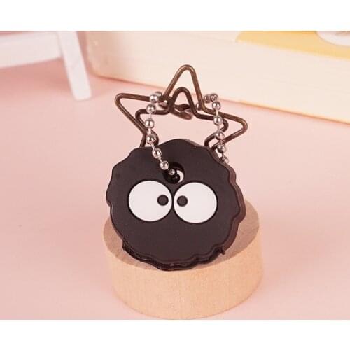 1 Pcs Fashion Cartoon Silicone Protective Key Case Cover Key Control Dust Cover Holder Organizer Home Creative Key Accessories