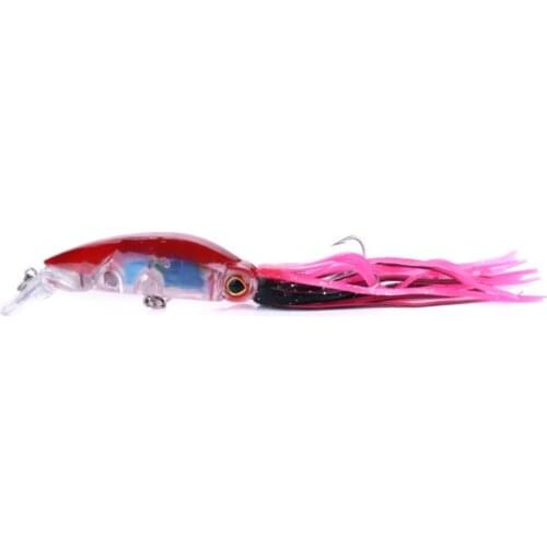 1pcs Octopus Bait 10cm 16.6g Squid High Carbon Steel Hook Octopus Crank For Artificial Tuna Sea Allure Tool