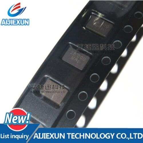 10Pcs 25.000MHZ Passive crystals SMD in stock 100% New and original
