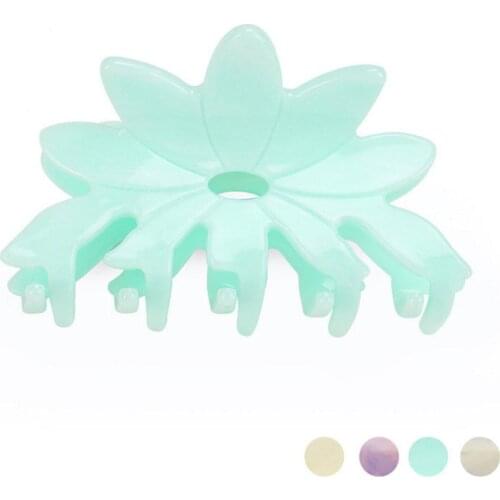 Candy Color Hair Accessory - Crab Claw Hair Clip for Women Girls Hair Clamp Hair Ornament Jewelry for Braid Tiara Bridal Party
