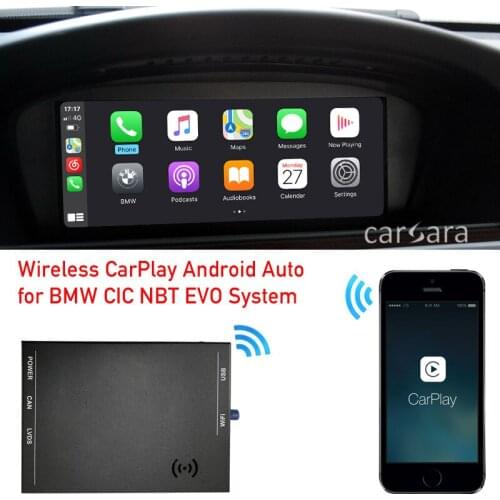CarPlay Android Auto device for bm w E60 E61 E90 E91 E92 F10 F30 F35 M6 F06 F12 F13 NBT CIC system wireless Bluetooth adapter