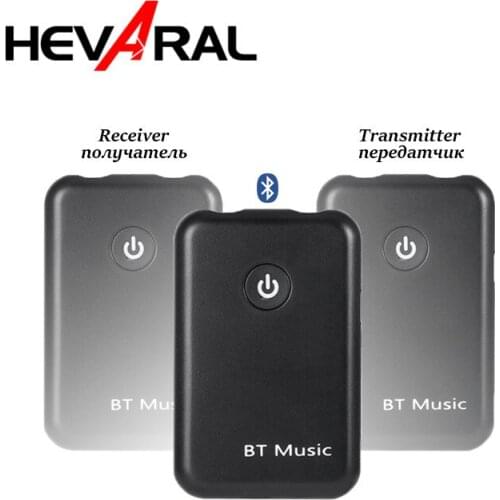 Wireless 2 In 1 Bluetooth Transmitter Receiver For TV Smartphone Speakers Stereo Audio Music 3.5mm Adapter For IOS Android