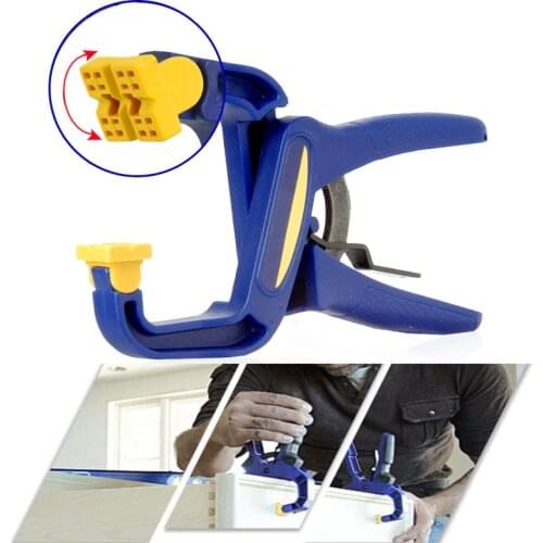 Woodworking Clamp Spring Clamps C Type Clamp Quick clip Vise Locking Jaw Locator Woodworking Clamps Clips