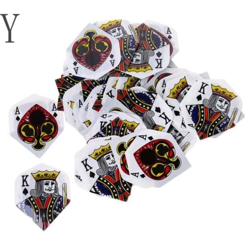 50pcs Standard Dart Flights Nice Outdoor Wing Tail Professional PVC Darts Flight Dropshipping