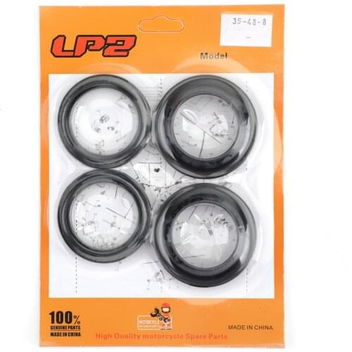 Areyourshop for Yamaha XG250 Tricker XT250 Serow XVS250 Drag Star YP125R X-MAX Front Fork Oil Seal Dust Cap Repair Rebuild Kit