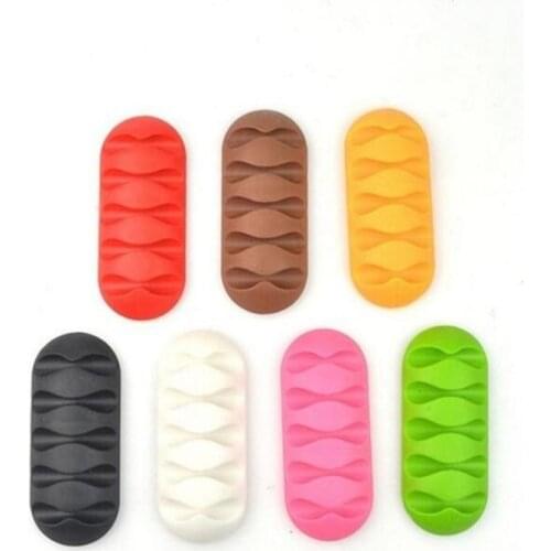 Multipurpose Wire Cord Cable Tidy Holder Drop Clips Organizer Line Fixer Winder Cable Wire Organizer Clip Tidy Cord Holder