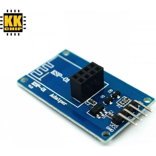 ESP8266 ESP-01 WiFi Wireless Adapter Module 3.3V 5V PCB Adatper Breakout For Arduino Smart Home IOT Program Free Shipping