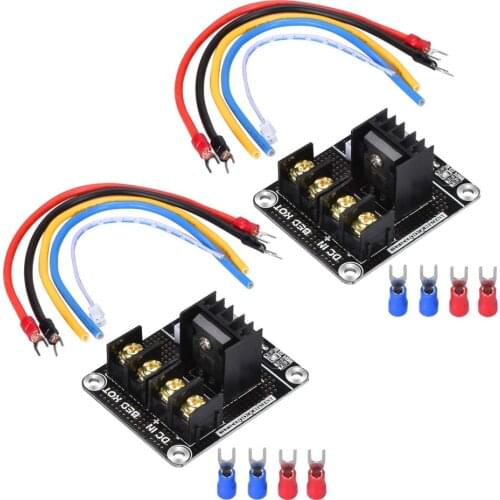 2pcs/lot 12V 15A Heat Bed Power Module Expansion Hot Bed MOS Tube for 3D Printer
